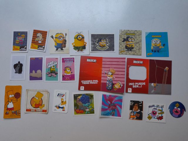 Pegatinas variadas Snacks