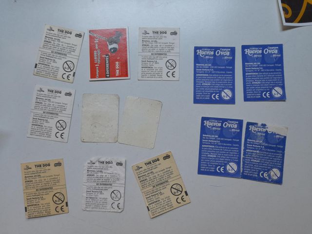 Pegatinas variadas Snacks