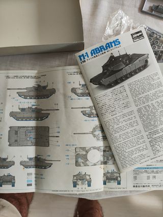 Maqueta Tanque M1 Abrams 1:72
