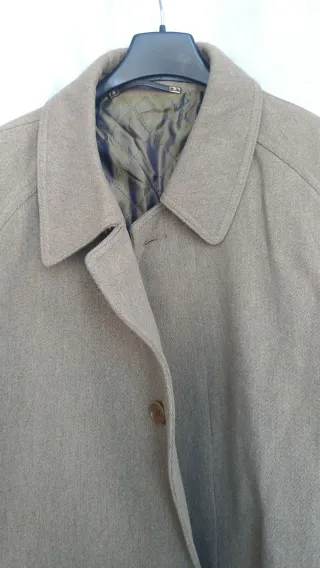 Cappotto doppiopetto anni '70 in lana lebole 