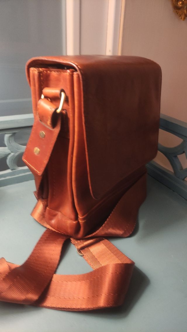 Borsello uomo pelle marrone