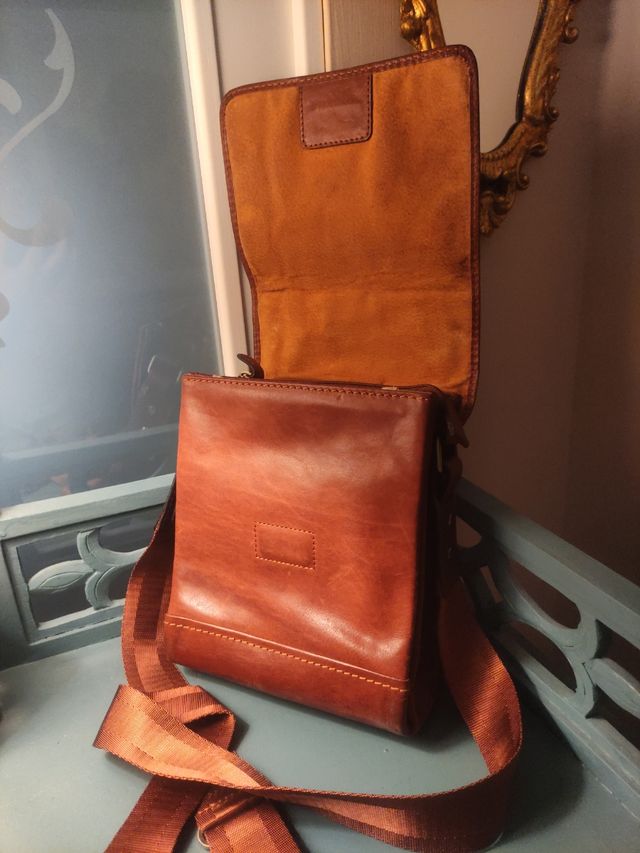 Borsello uomo pelle marrone