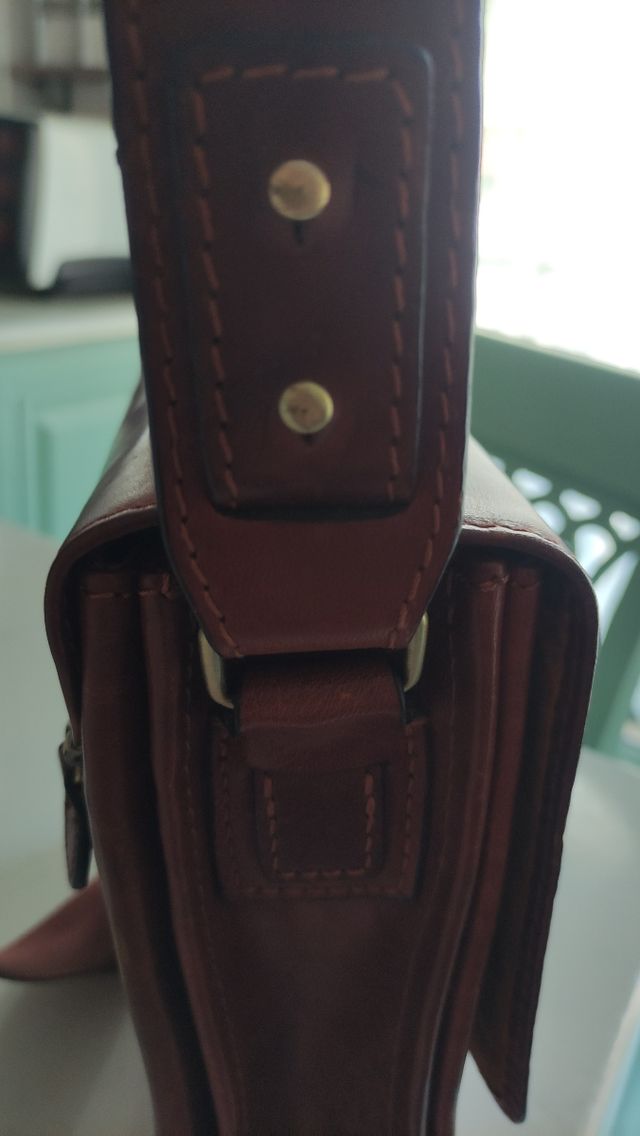 Borsello uomo pelle marrone