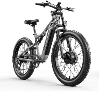 Bicicleta eléctrica montaña doble motor