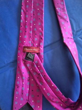 Corbata Emidio Tucci - seda rosa