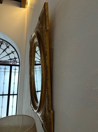 Espejo dorado neoclasico