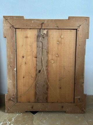 Espejo dorado neoclasico