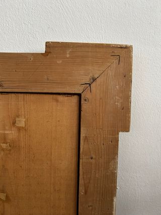 Espejo dorado neoclasico