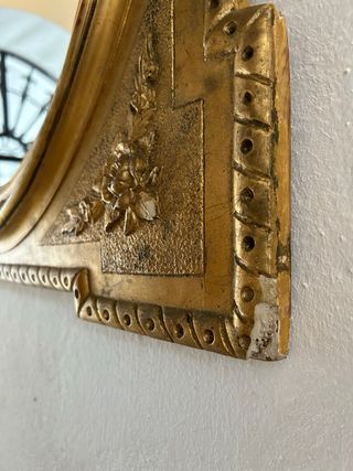 Espejo dorado neoclasico