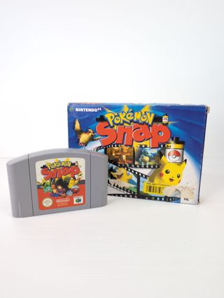 Pokemon Snap N64 gioco con SCATOLA Originale