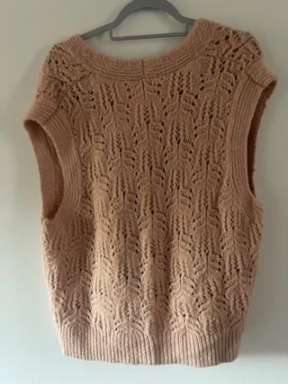 Chaleco rosa Zara - Talla L