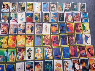 Cromos Disney antiguos