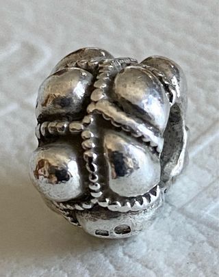 Charm Pandora ORIGINAL Burbuja Abstracta Vintage