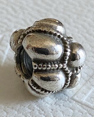 Charm Pandora ORIGINAL Burbuja Abstracta Vintage