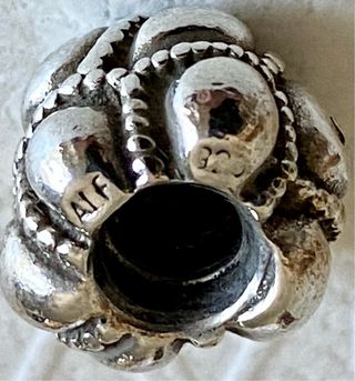 Charm Pandora ORIGINAL Burbuja Abstracta Vintage