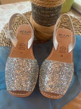 Sandalias RIA Menorca glitter