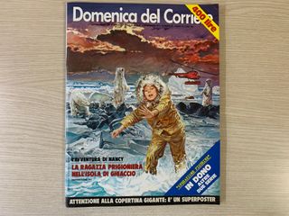 12 figurine di copertine con Domenica delCorriere