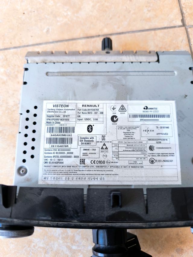 Radio CD JVC KD-R711 Bluetooth