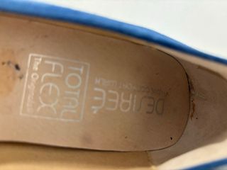 Zapatos tacón azul marino
