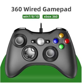 Gamepad  con cable compatible XBOX 360 y PC