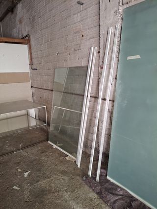 2 Puertas Correderas Cristal