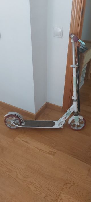 Patinete Oxelo blanco mid9