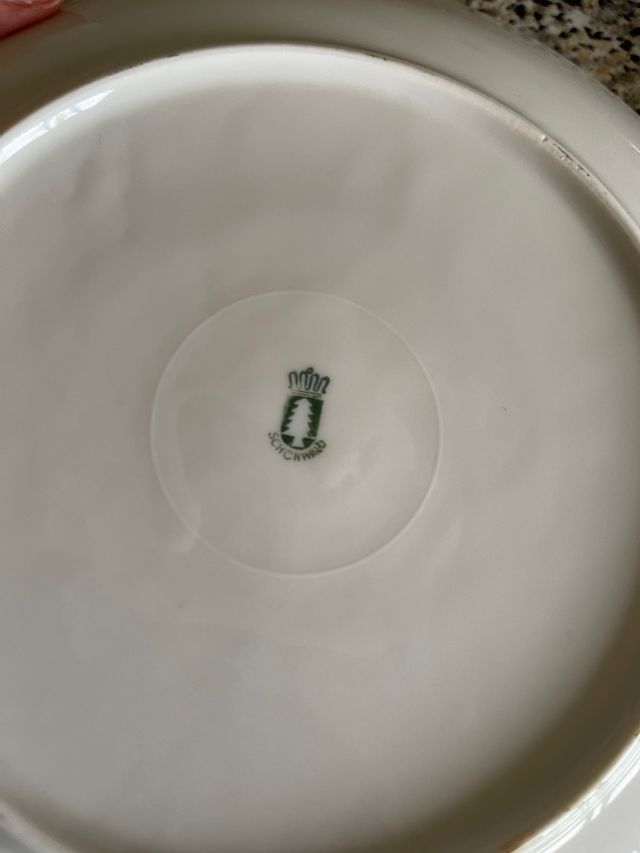 Piatti vintage decorati: 3 pezzi