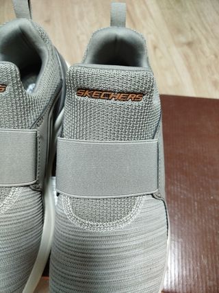 Zapatillas Skechers grises talla 42