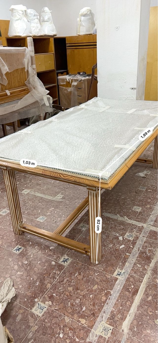 mesa comedor en madera