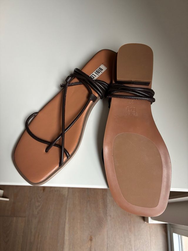 Sandalias BIBI LOU beige y marrón