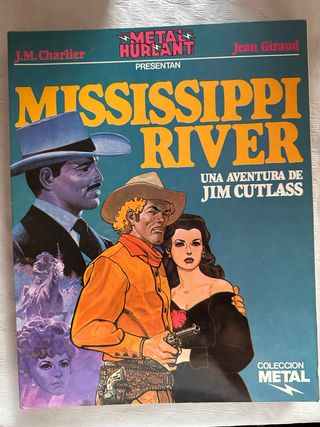 Comic Metal Hurlant,Mississippi River