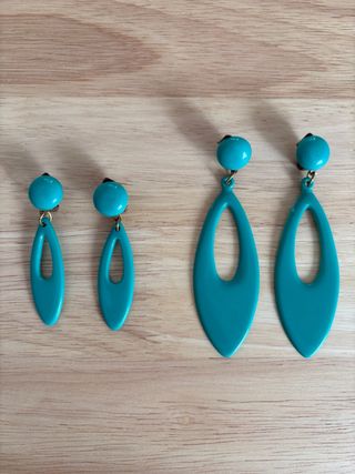 Pendientes turquesa | Flamenca