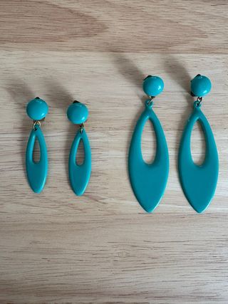 Pendientes turquesa | Flamenca