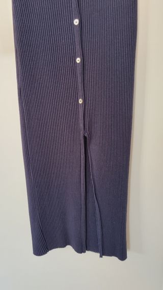 Vestido Zara azul - largo