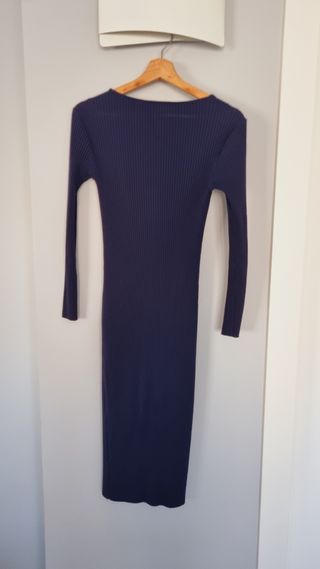 Vestido Zara azul - largo