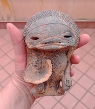 Statuetta Precolombiana Arte aborigena