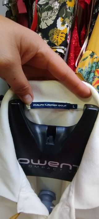 Polo Ralph Lauren blanco - Talla L