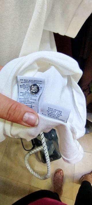 Polo Ralph Lauren blanco - Talla L