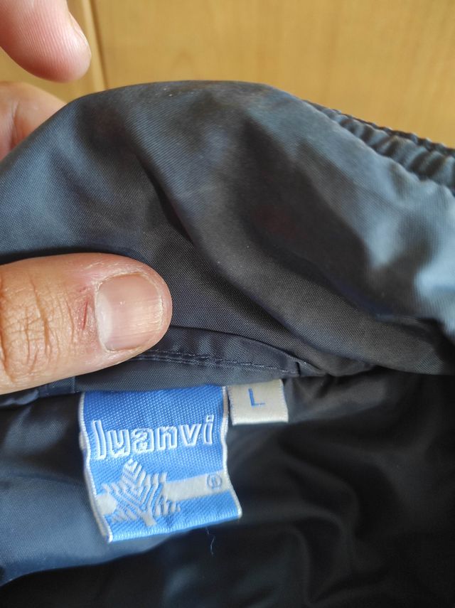 Cazadora Luanvi azul marino