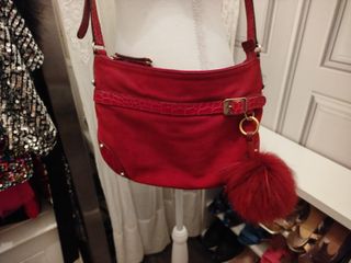 Bolso bandolera de ante de Max Mara