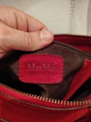 Bolso bandolera de ante de Max Mara