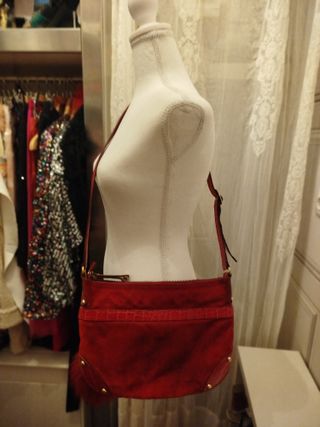 Bolso bandolera de ante de Max Mara