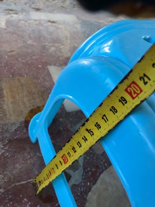 Taburete azul niños - plástico