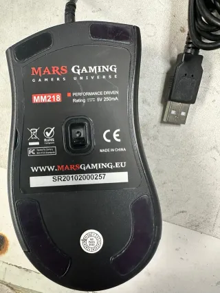 Mars Gaming MM218, Ratón Sensor Óptico#000257