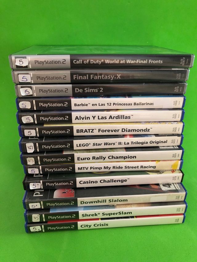 JUEGOS A 5€ DE PS2