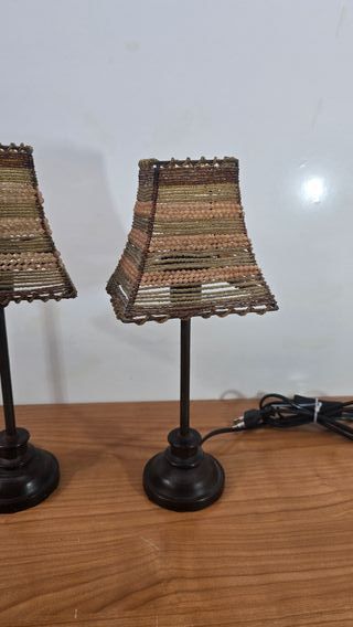 PAREJA DE LÁMPARAS