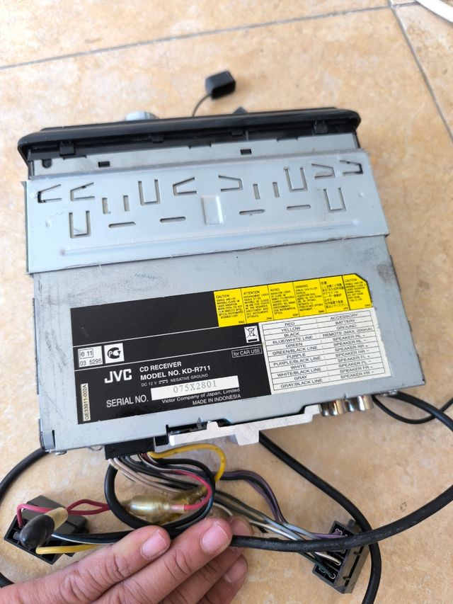 Radio CD JVC KD-R711 Bluetooth