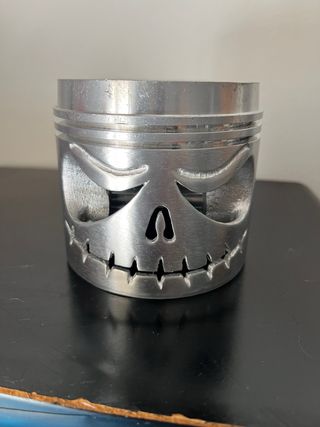 Cenicero Calavera Pistón