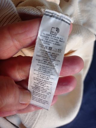 Jersey niño UNIT KIDS beige talla 9-10