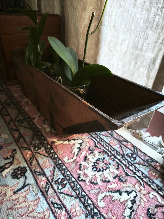 Macetero, Medida de cereal antigua de madera